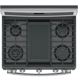 GE Profile™ 30" Smart Free-Standing Gas Convection Range with Warming Drawer