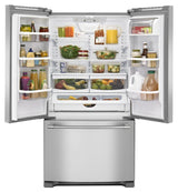 36-Inch Wide French Door Refrigerator - 25 Cu. Ft. - Fingerprint Resistant Stainless Steel