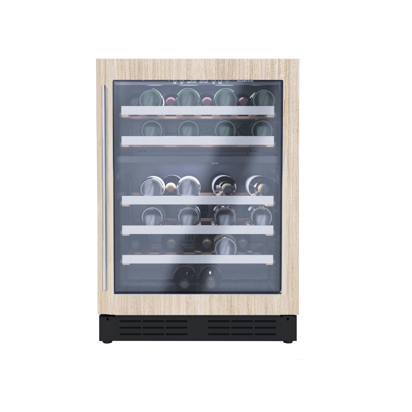 Panel Ready - Single Door, Dual Zone, Beverage and Wine Center