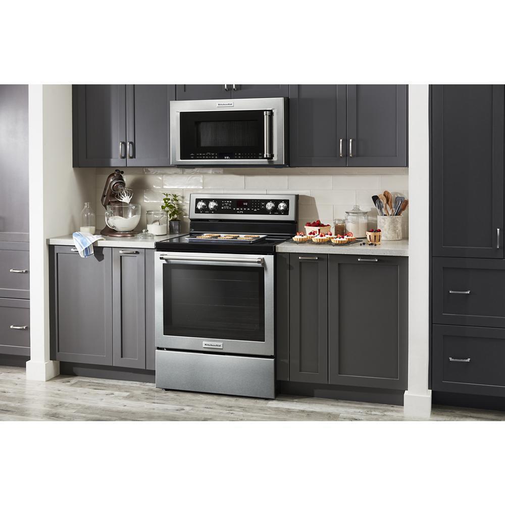 30-Inch 5 Element Electric Convection Range with PrintShield™ Finish
