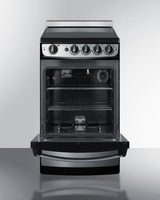 20" Wide Electric Smooth-top Range