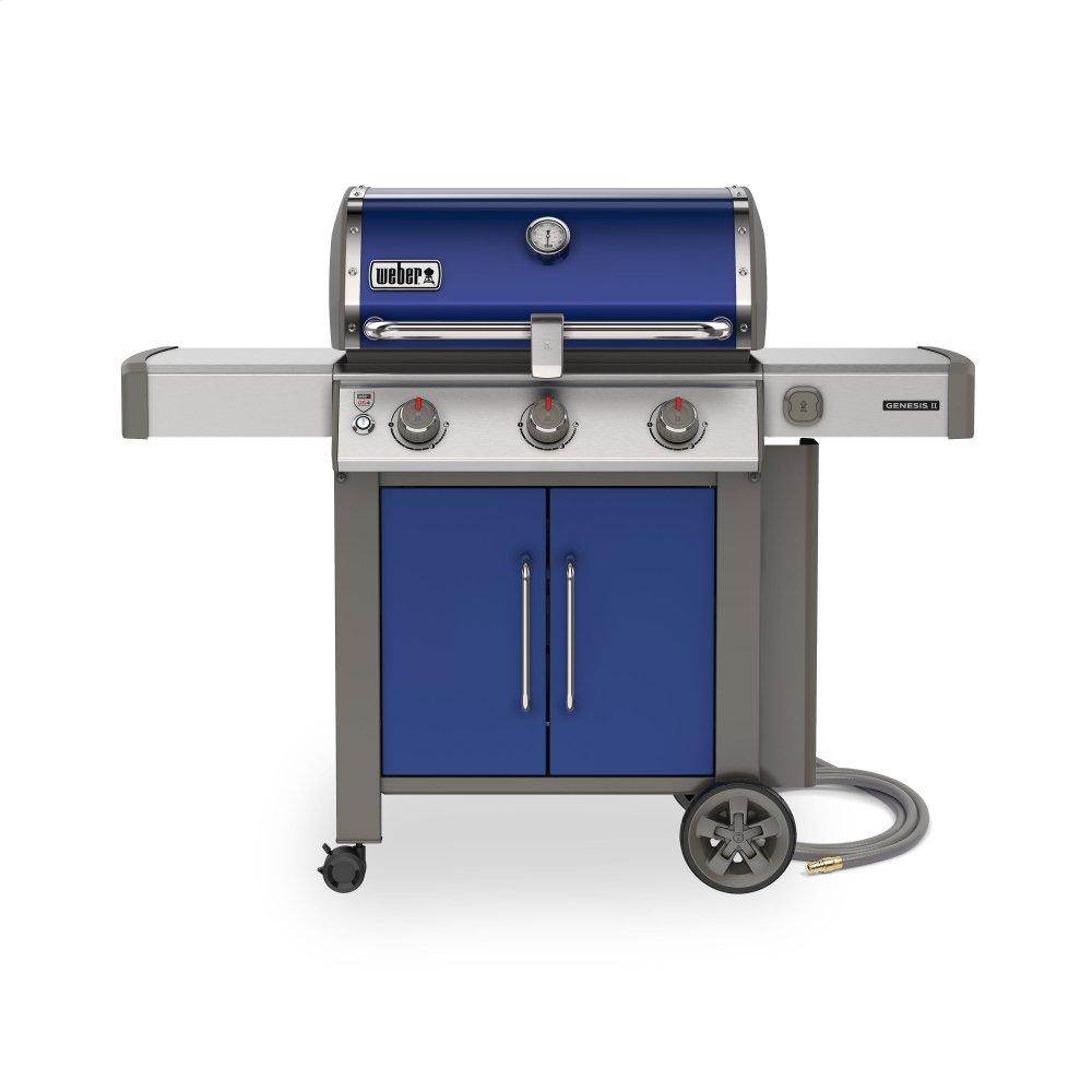 Genesis II SE-315 Gas Grill - Deep Ocean Blue Natural Gas