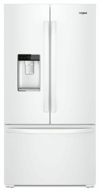 36-inch Wide Counter Depth French Door Refrigerator - 24 cu. ft. - White