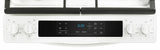 5.0 cu. ft. Front Control Gas Range with Cast-Iron Grates - White