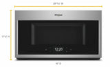 1.9 cu. ft. Smart Over-the-Range Microwave with Scan-to-Cook technology - Fingerprint Resistant Stainless Steel