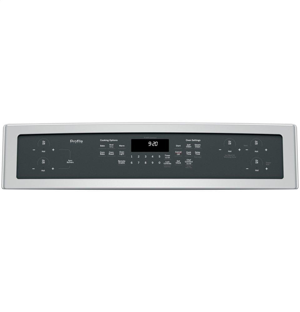 GE Profile™ 30" Smart Free-Standing Convection Range with Induction