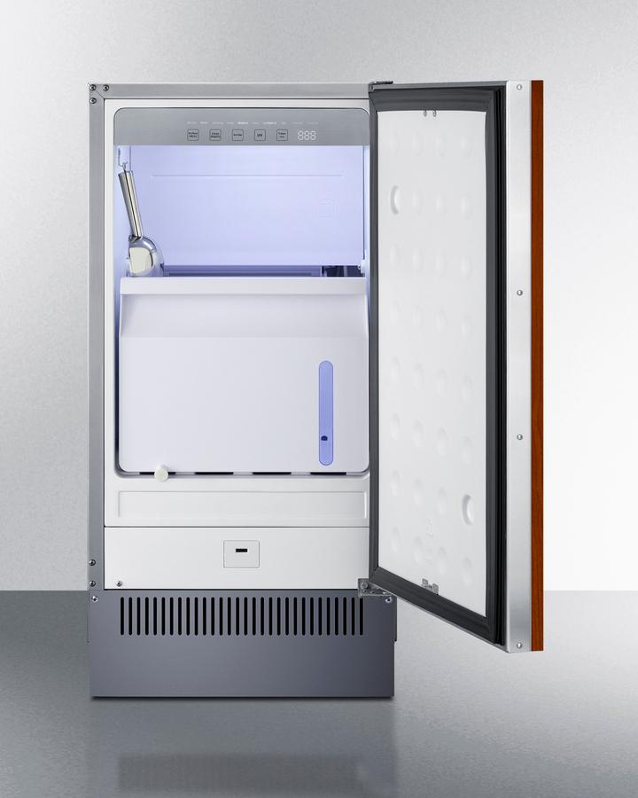 18" Wide Clear Icemaker (panel Not Included)