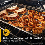 30-inch Electric Range with Air Cooking Technology and Steam Clean
