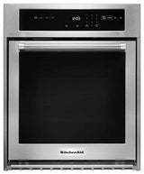 24" Single Wall Oven with True Convection - Stainless Steel