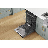24 Stainless Steel Dishwasher with AI Intelligent Wash - 47 dBA