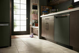 Stainless Steel Tub Pocket Handle Dishwasher with TotalCoverage Spray Arm - Fingerprint Resistant Black Stainless