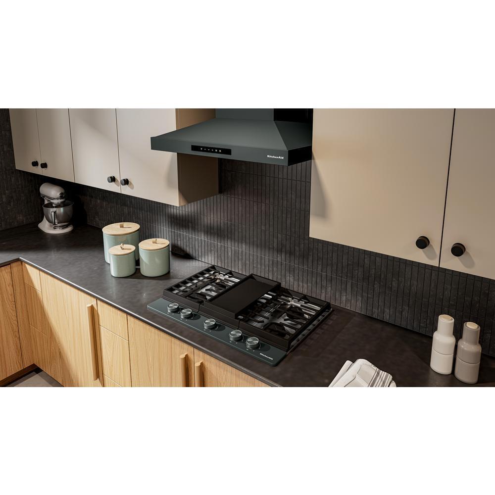 KitchenAid® 30 in. Gas Cooktop with 5 Burners and Integrated Wok Grate