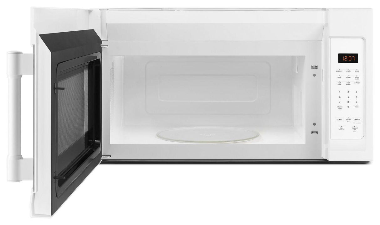 Compact Over-The-Range Microwave - 1.7 Cu. Ft. White