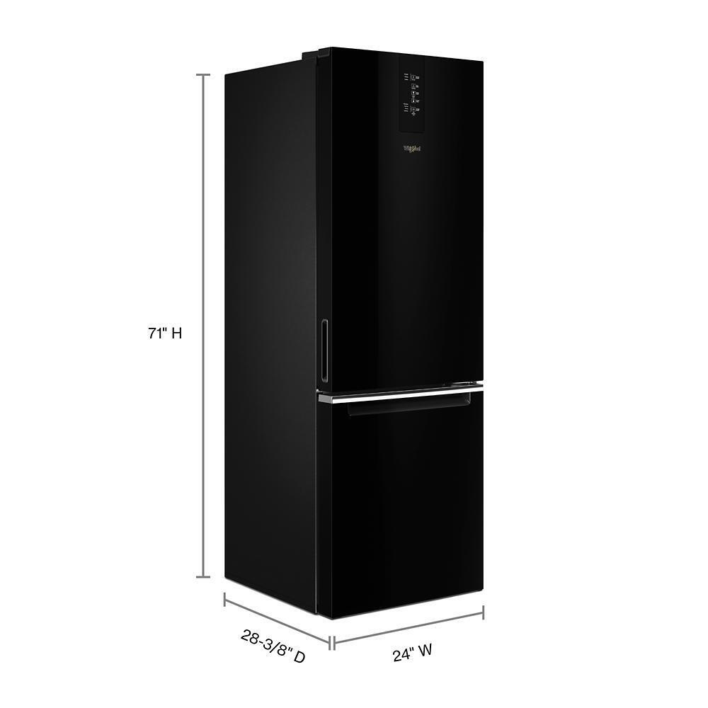 24-inch Wide Garage-Ready Bottom-Freezer Refrigerator - 12.9 cu. ft.