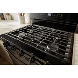 30-inch Smart Gas Range with Air Cooking Technology, No Preheat Air Fry, Steam/Self Clean and High Speed Preheat