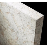 36" Elements Collection Eggshell Crackle Sepia Custom Column Panel