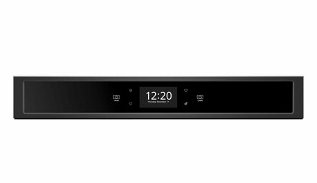 10.0 cu. ft. Smart Double Wall Oven with True Convection Cooking - Black