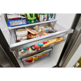 36-inch Wide Side-by-Side Refrigerator - 21 cu. ft.