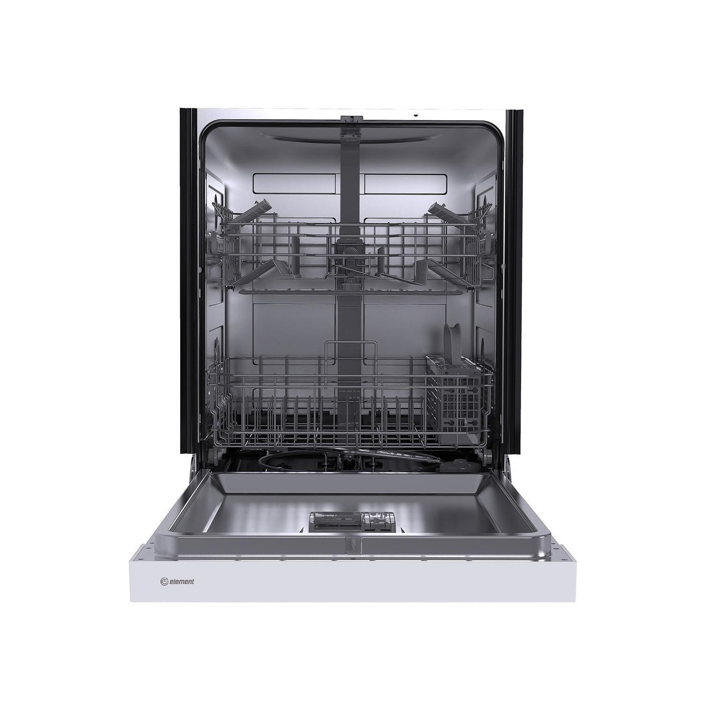 Element 24" Front Control Hybrid Dishwasher - White, Energy Star (ENB5322HECW)
