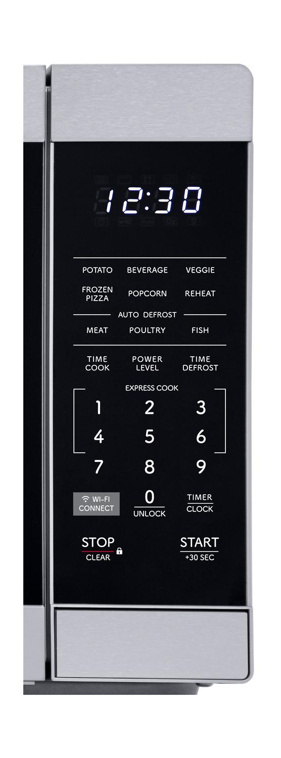 Sharp 1.1 cu. ft. 1000W Smart Stainless Steel Countertop Microwave Oven