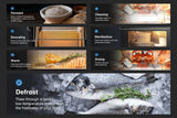 ROBAM R-Box Green Convection Toaster Oven with Rotisserie (1800-Watt)
