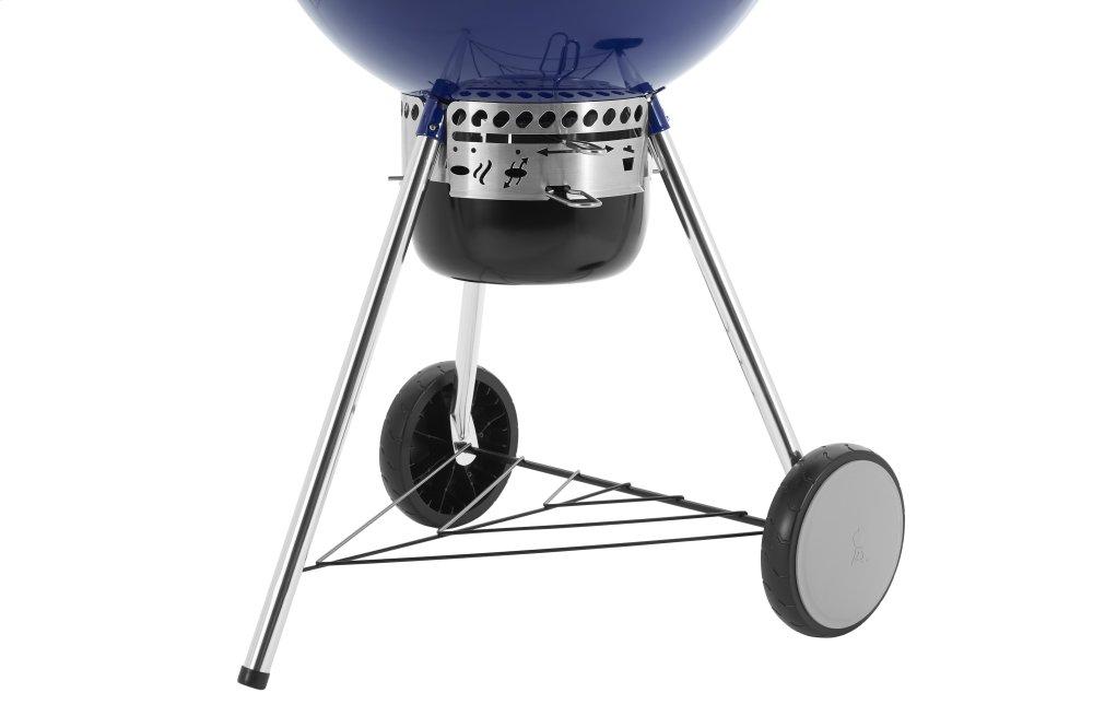 Master-Touch Charcoal Grill 22" - Deep Ocean Blue