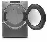 7.4 cu. ft. Front Load Gas Dryer with Steam Cycles - Chrome Shadow
