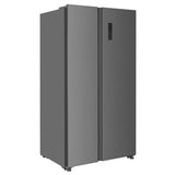 Element Electronics 21.4 cu. ft. Side-by-Side Refrigerator - Stainless Steel (ERX21FDS)