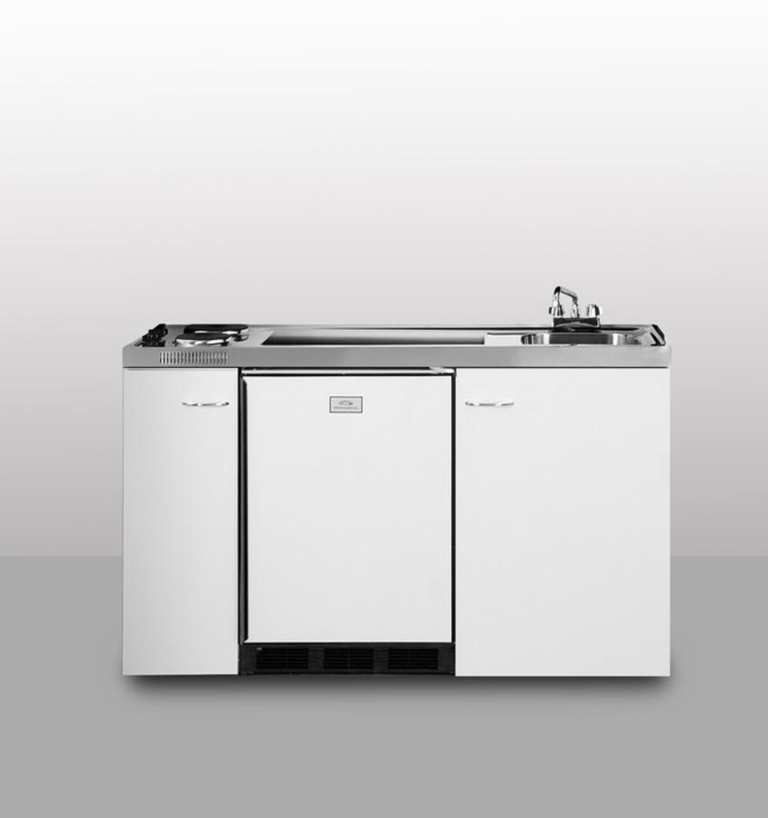 60" Wide All-in-one Kitchenette