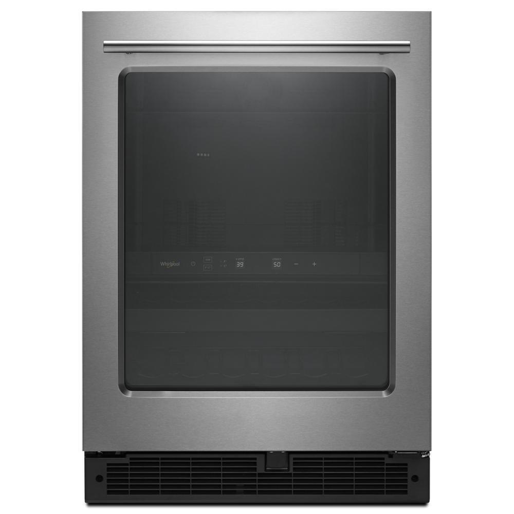 24-inch Wide Undercounter Beverage Center with Towel Bar Handle- 5.2 cu. ft.