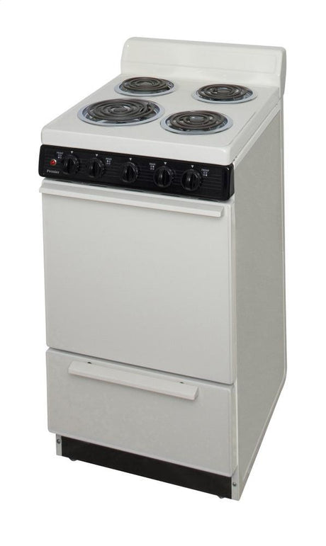 20 in. Freestanding Electric Range in Biscuit