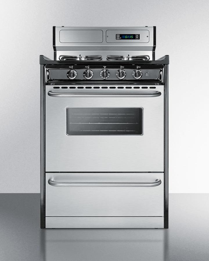 24" Wide Gas Range