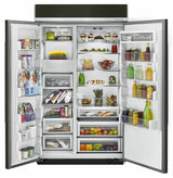 30.0 cu. ft 48-Inch Width Built-In Side by Side Refrigerator with PrintShield™ Finish - Black Stainless
