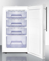 20" Wide Built-in All-freezer, ADA Compliant