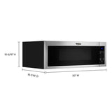 1.1 cu. ft. Low Profile Microwave Hood Combination