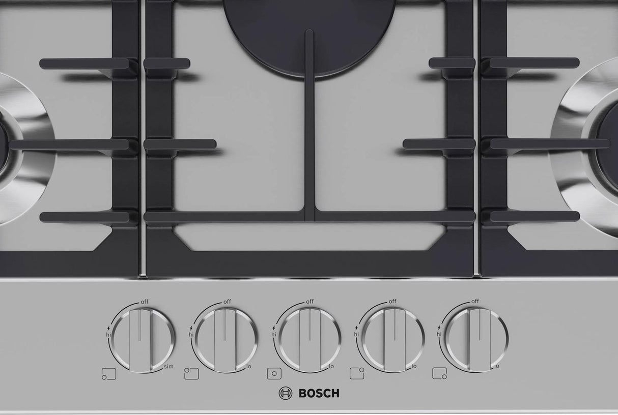 300 Series Gas Cooktop 30" Stainless steel