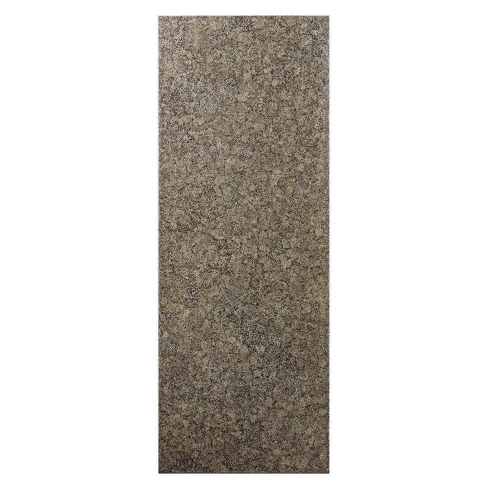 30" Elements Collection Eggshell Snakeskin Black Custom Column Panel