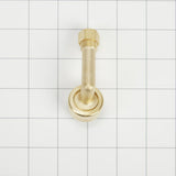 Dishwasher Brass Gooseneck Fitting 90 degree Lead Free