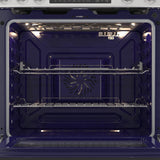 30 in. 5 Burner 6.3 cu. ft. Slide-in Electric Range with True European Convection
