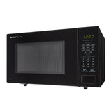 1.1 cu. ft. 1000W Sharp Countertop Black Microwave