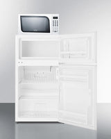 Microwave/refrigerator-freezer Combination