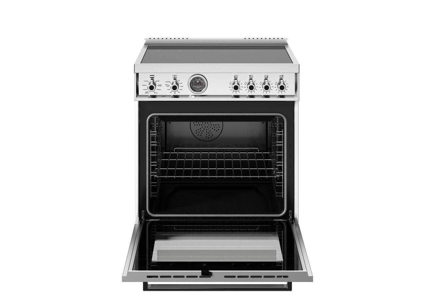 30" Professional Range Induction Self Clean Bianco White