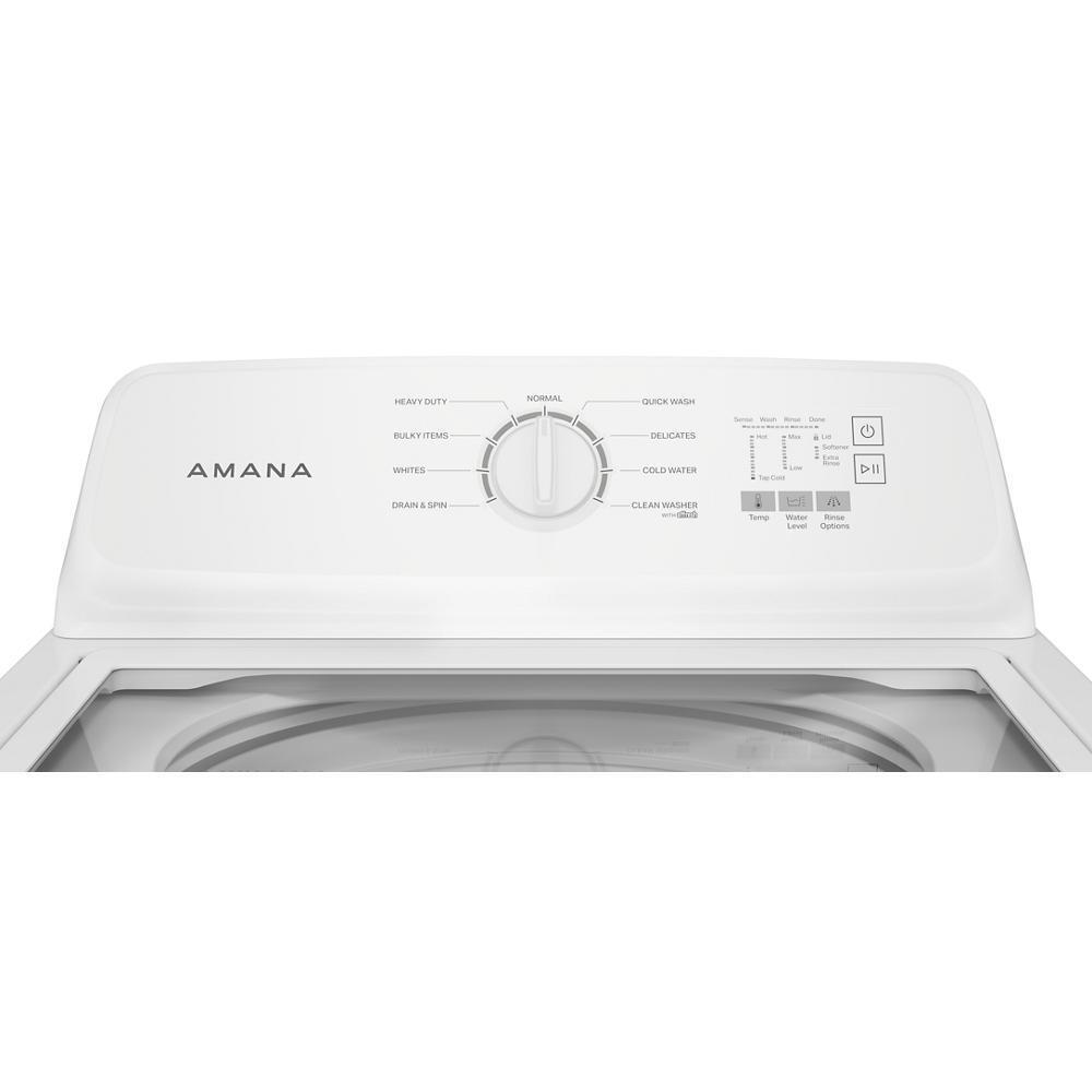 Amana® 4.0 Cu. Ft. Washer with Slow-Close Glass Lid