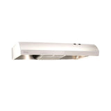 FUSARO WHITE Undercabinet Range Hood 30" wide - 190CFM