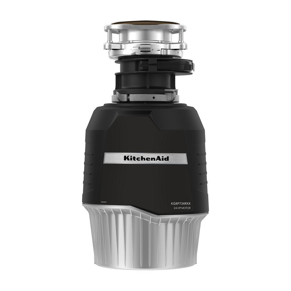 3/4 HP Batch Feed Garbage Disposal with 3-Stage MultiGrind® Technology