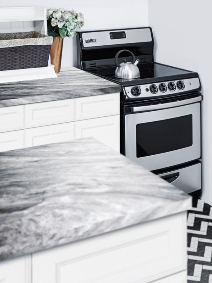 24" Wide Electric Smooth-top Range