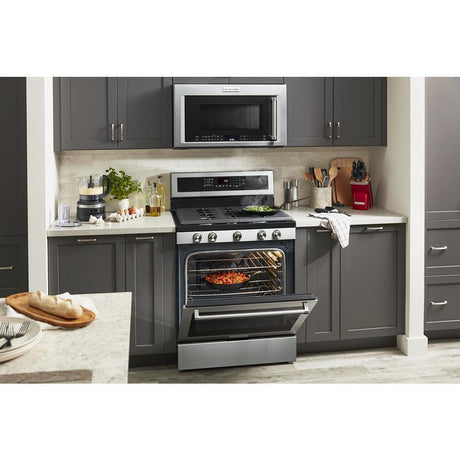 30" 1000-Watt Microwave Hood Combination with Convection Cooking