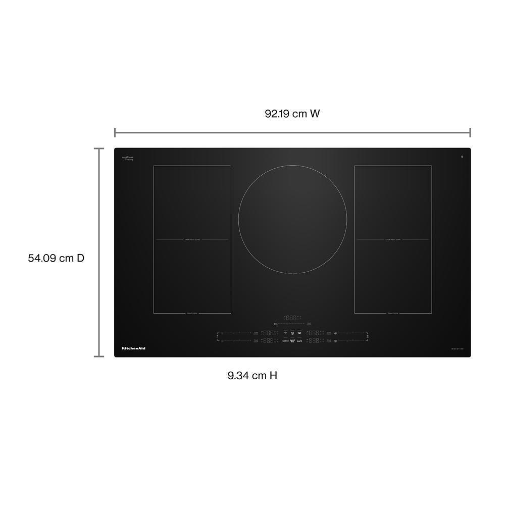 36" Temp Cook™ Induction Cooktop with 5 Cooking Zones