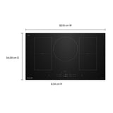 36" Temp Cook™ Induction Cooktop with 5 Cooking Zones