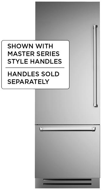 30" Built-in refrigerator - Stainless - Left swing door